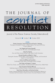 Journal of Conflict Resolution