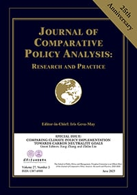 Journal of Comparative Policy Analysis: Research and Practice