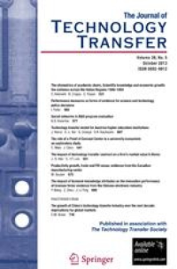 The Journal of Technology Transfer