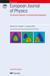 European Journal of Physics